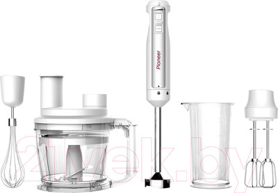 Блендер погружной Pioneer HB135S (белый)