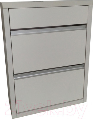 Тумба для обуви Элана Люкс 2.70ш (белый/белый)