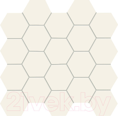 Мозаика Tubadzin All in White White (306x282)