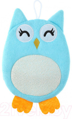 Мочалка для тела Roxy-Kids Baby Owl / RBS-003