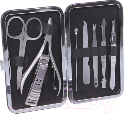 Набор для маникюра Queen Fair Metallic / 5198963 (розовый)