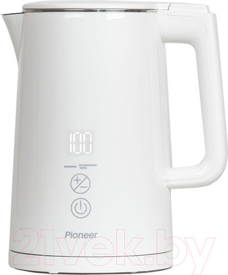 Электрочайник Pioneer KE577M (белый)