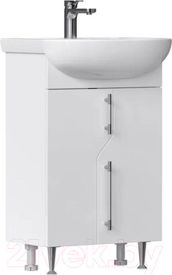 Тумба с умывальником Volna Bruno 50.2D Рива 50 (напольная)