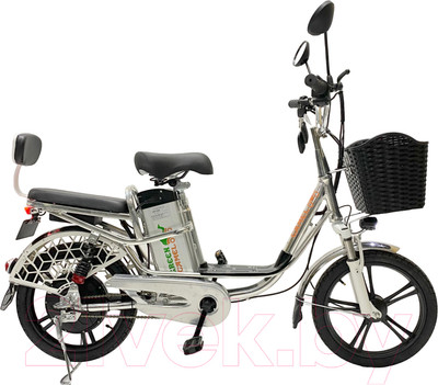 Электровелосипед Green Camel Транк 18 V8 Pro DD R18 250W 60v 20Ah (гидравлика/двухподвесный)