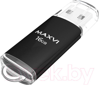 USB flash накопитель Maxvi MP 16GB 2.0 (черный)