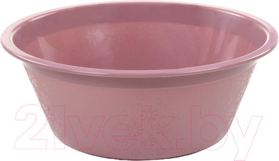 Таз Полесье 06902 (15л, бледно-бордовый)