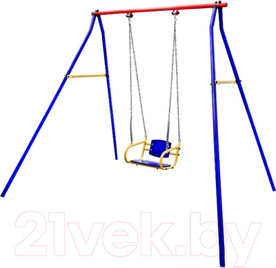 Качели Пионер 1К (качели цепные со спинкой)