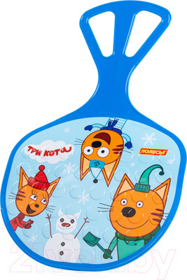 Санки-ледянка Полесье №3 Три кота / 96562