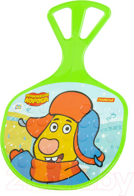 Санки-ледянка Полесье №3 Оранжевая корова / 96579