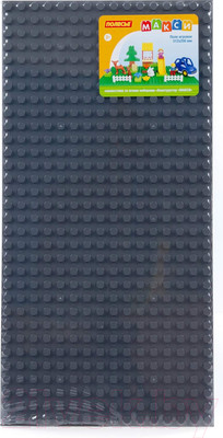 Элемент конструктора Полесье Макси / 64391 (темно-серый)