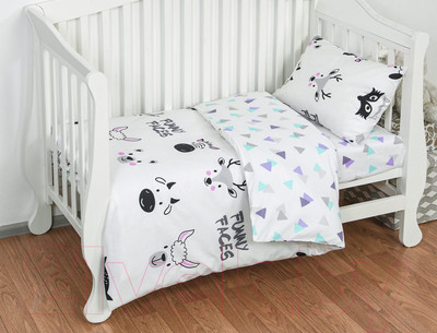 Комплект постельный для малышей АртПостель Фанни 922