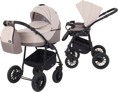 Детская универсальная коляска Rant Siena New 2 в 1 / 09  (коричневый/бежевый)