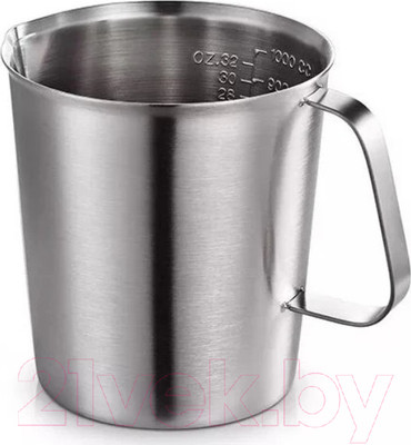 Мерная емкость No Brand Стакан нержавеющая сталь 304 (1л)