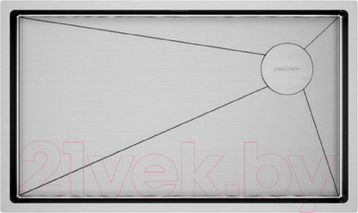 Мойка кухонная Paulmark PM887444-BS