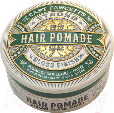Помада для укладки волос Captain Fawcett Strong Hold Pomade сильной фиксации (100мл)