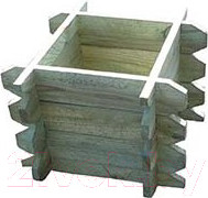 Грядка модульная Массив-Древ ПМ 25 Р 4-4-0 500x500x350