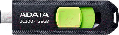 USB flash накопитель A-data UC300 128GB (ACHO-UC300-128G-RBK/GN)