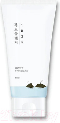 Пенка для умывания Round Lab 1025 Dokdo Cleanser легкая с морской водой (150мл)