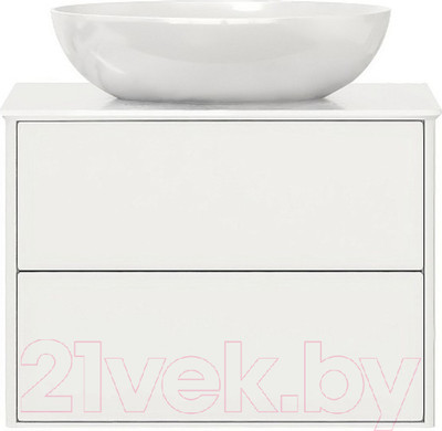 Тумба под умывальник Belux Джаз НП 70-02 (1, белый глянцевый)