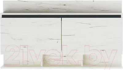 Антресоль Памир Гретта 1200 (крафт белый/антрацит)