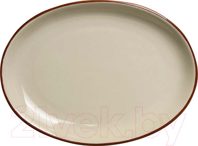 Блюдо Luxstahl China Town HM04329-10 / фк8501 (слоновая кость/зеленый)