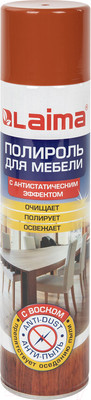 Полироль для мебели Laima Антипыль / 606511 (300мл)