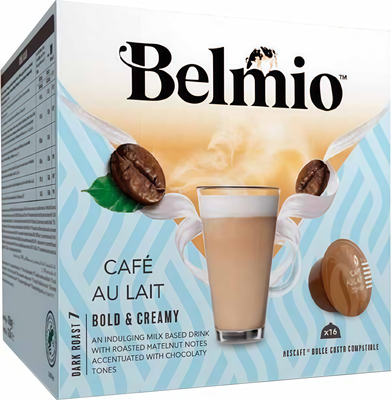 Кофе в капсулах Belmio Cafe au Lait (16x10г)