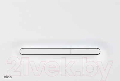 Кнопка для инсталляции Alcadrain M1876 (белый матовый)