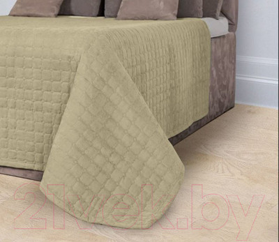 Покрывало LUXOR №13-1015 стеганое (220x210, слоновая кость)