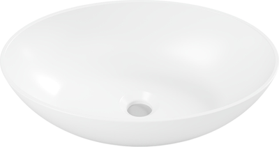 Умывальник Belux Дубай Д-480 (18, белый матовый/Solid Surface)