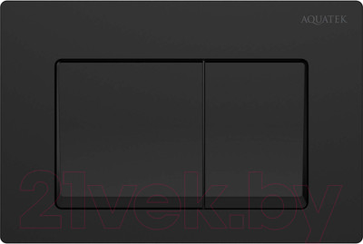 Кнопка для инсталляции Aquatek Small TDI-0000007 (черный матовый)