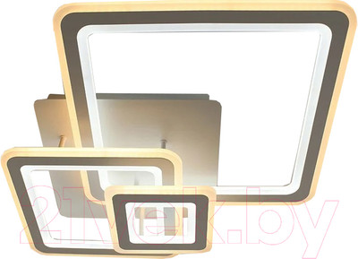 Люстра Estares Triplex Square 124W 3S-APP-596x596x146-WHITE/WHITE-220-IP20