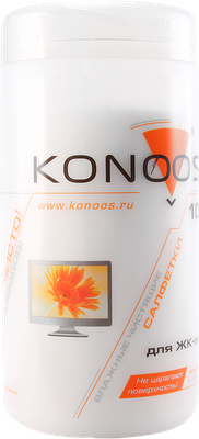 Салфетки для ухода за техникой Konoos KBF-100 (100шт)