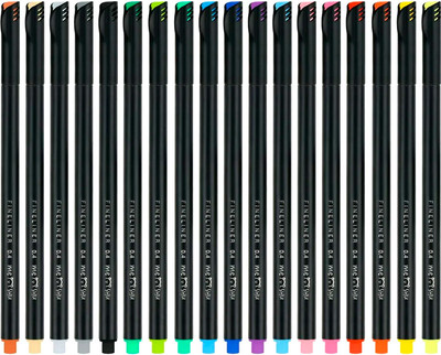 Набор капиллярных ручек Meshu MS_53579 (18цв)