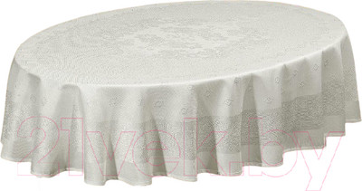 Скатерть DO&CO Perla 160x220 / 10663 (кремовый)