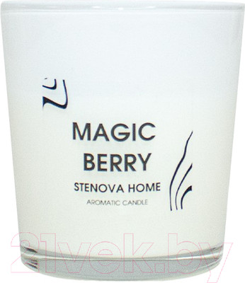Свеча Stenova Home Magic Berry ароматическая / 812103