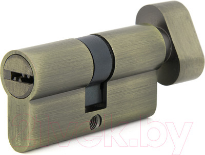 Цилиндровый механизм замка Palladium ZN 60 C BK AB (античная бронза)