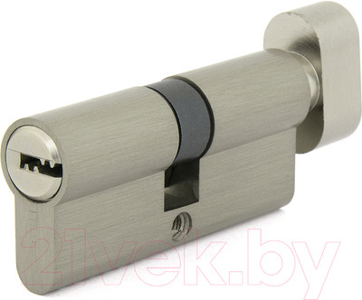 Цилиндровый механизм замка Palladium ZN 70 C BK SN (матовый никель)