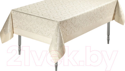 Скатерть DO&CO Alona 160x220 / 10760 (капучино)
