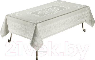 Скатерть DO&CO Sevda 160x220 / 11657 (кремовый)