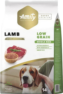 Сухой корм для собак Amity Super Premium с ягненком (14кг)