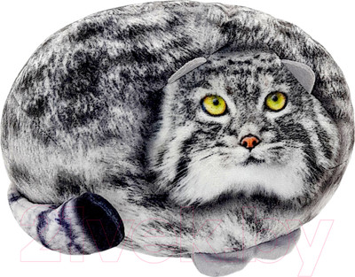 Подушка декоративная Malvina Манул Снежный / 9.419.3