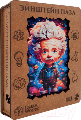 Пазл Dream Woods Эйнштейн Чиби / P-050
