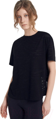 Футболка спортивная Mark Formelle 302926/1 (р.164/170-92-98, волны на черном)