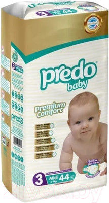 Подгузники детские Predo Baby №3 4-9 кг (44шт)