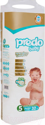 Подгузники детские Predo Baby №5 11-25 кг (32шт)