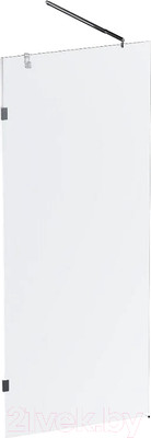 Душевая стенка AM.PM X-Joy 80x195 / W94WI-80-F1-MTE (хром матовый/прозрачное стекло)