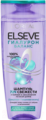 Шампунь для волос L'Oreal Paris Elseve Гиалурон Баланс (400мл)