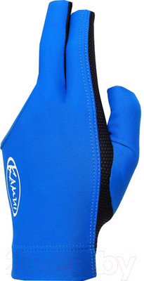 Перчатка для бильярда Kamui QuickDry 10968 (XXL, синий/черный)