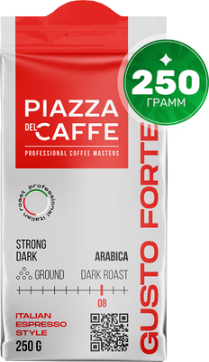 Кофе молотый Piazza del Caffe Gusto Forte (250г)